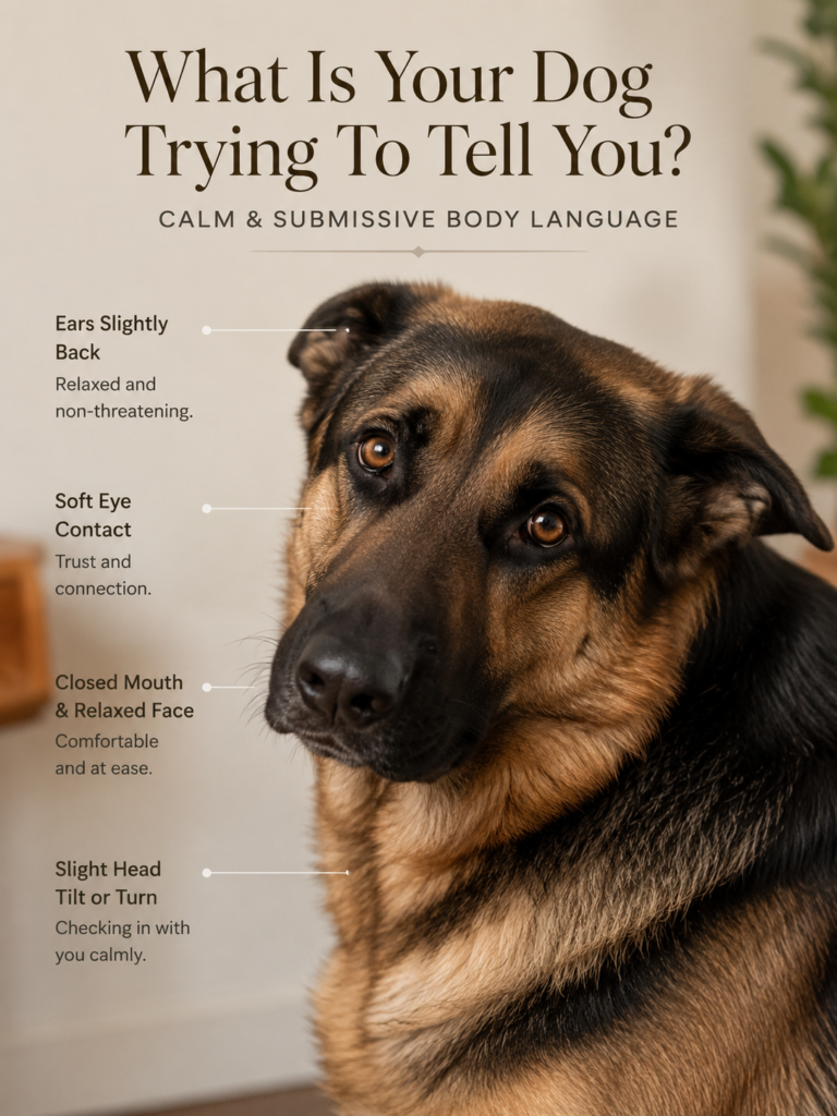 dog body language signs and canine communication