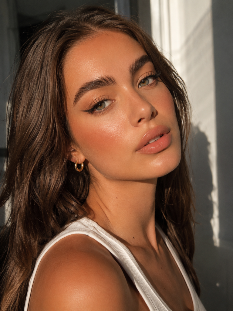 soft cat eye eyeliner makeup inspiration
